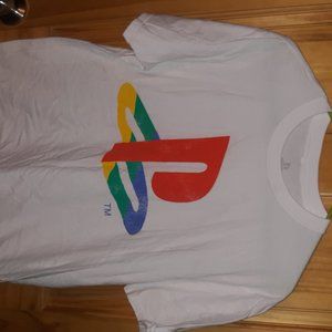 White/Red Mens Large - Playstation Tshirt